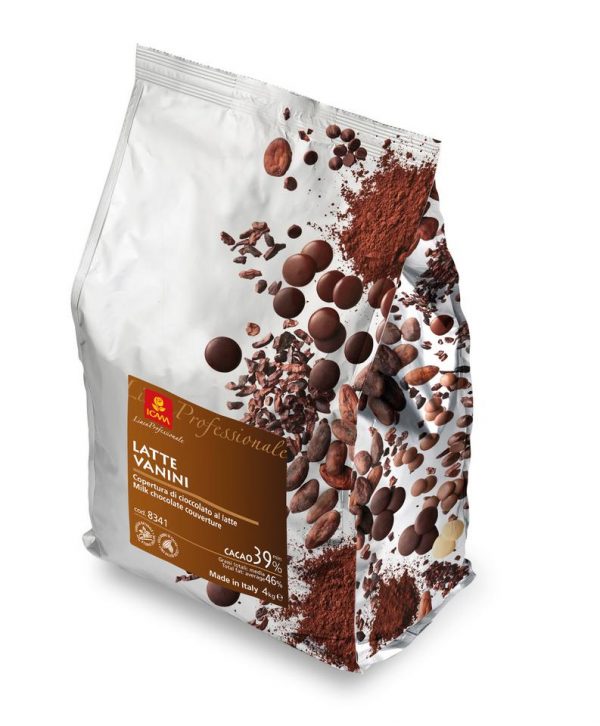 Milk Chocolate Couverture Vanini 39%
