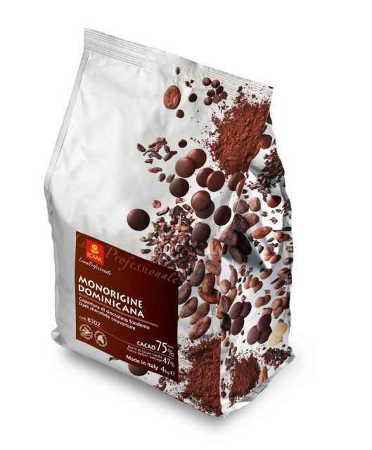 Dark Chocolate Couverture Single-Origin Dominicana 75%